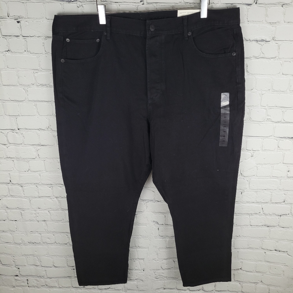 AMERICAN EAGLE | black high rise button fly jeans - size 20 short - Picture 5 of 10
